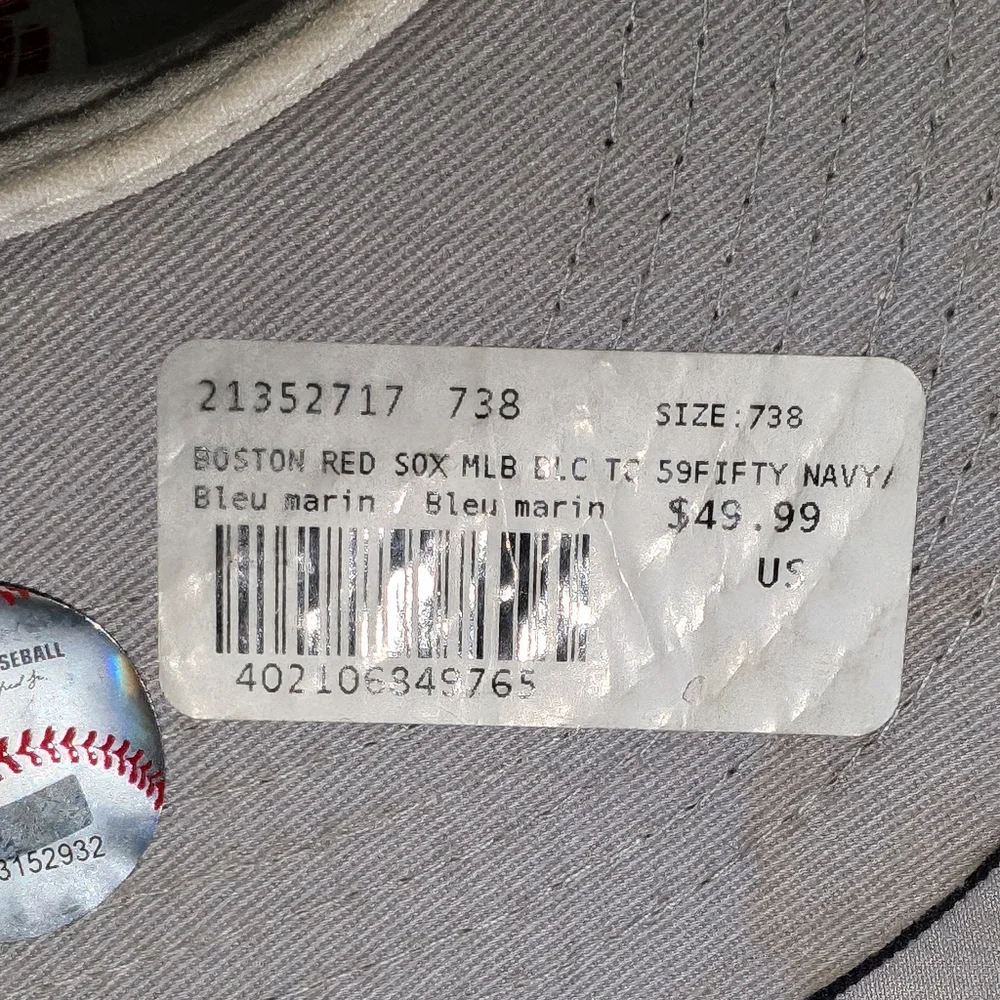 Boston Red socks brand new fitted (Big League Chew) 7 3\4 hat . - Picture 5 of 14